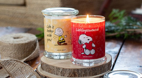 Peanuts Duftkerzen