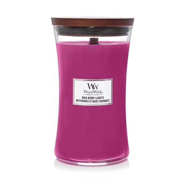 Duftkerze mit Holzdocht Wild Berry & Beets - Hourglass - 610g