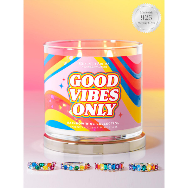 Duftkerze Good Vibes Only (Ring)