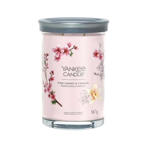 Duftkerze Pink Cherry &amp; Vanilla - Signature Large Tumbler - 567g