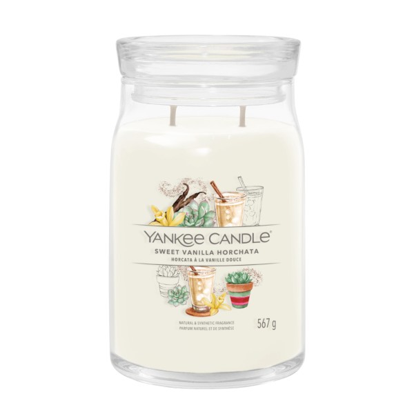 Duftkerze Sweet Vanilla Horchata - Signature Large Jar - 567g