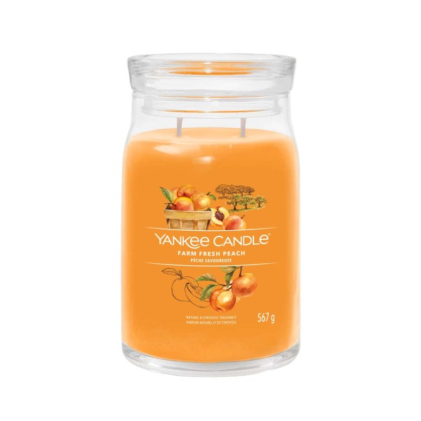 Duftkerze Farm Fresh Peach - Signature Large Jar - 567g