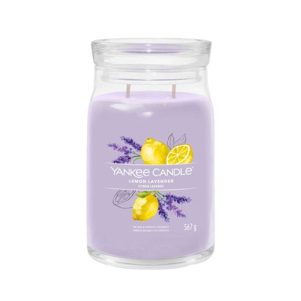 Duftkerze Lemon Lavender - Signature Large Jar - 567g