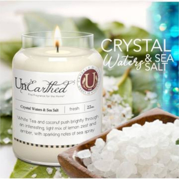 Duftkerze Crystal Waters & Sea Salt - 623g