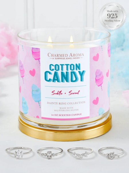 Cotton Candy Candle (Ring)