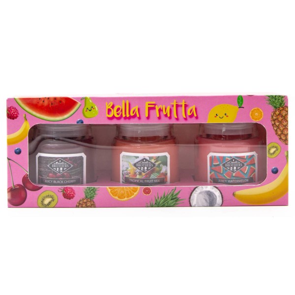 Duftkerzen Set Bella Frutta - 3 x 85g