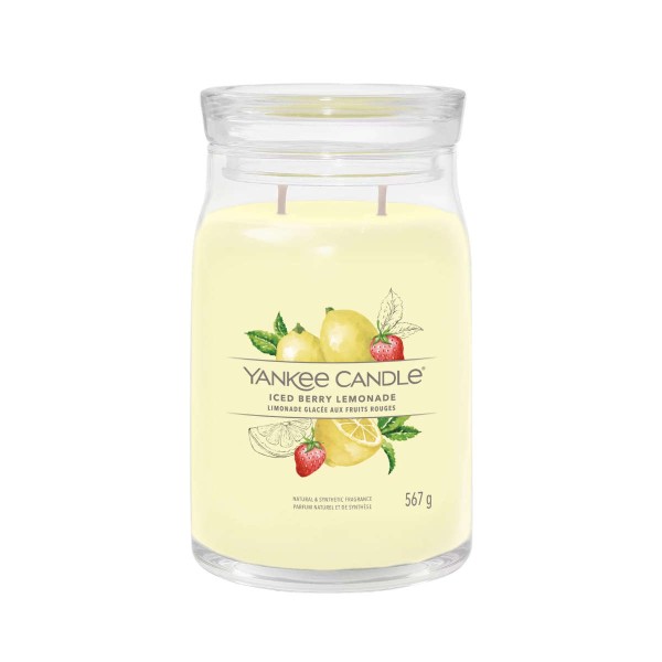 Duftkerze Iced Berry Lemonade - Signature Large Jar - 567g
