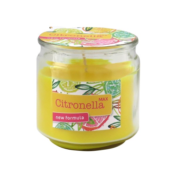 Duftkerze Citronella Bonbon Yellow - 250g