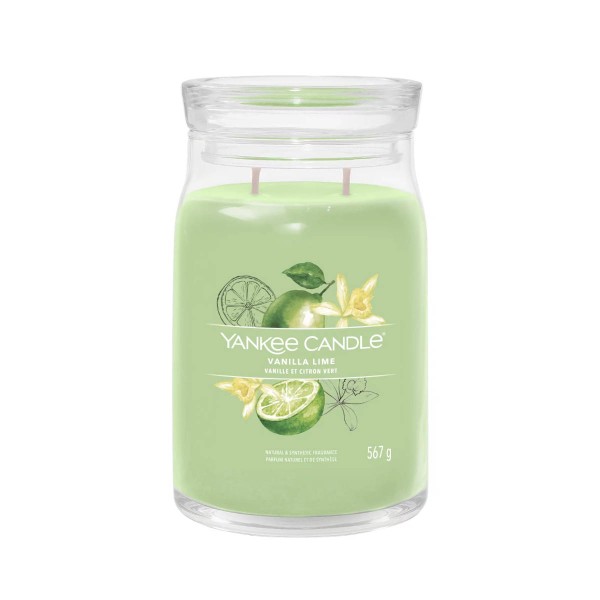 Duftkerze Vanilla Lime - Signature Large Jar - 567g