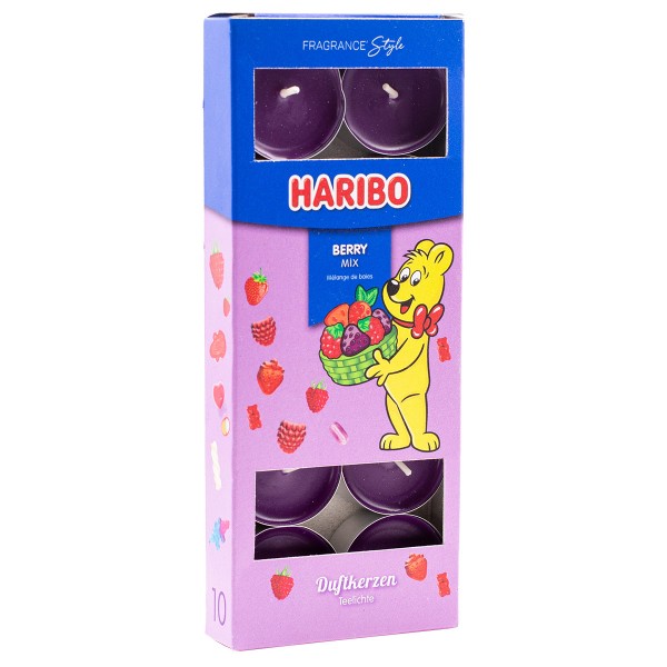 Teelicht Haribo Berry Mix - 10 Stück
