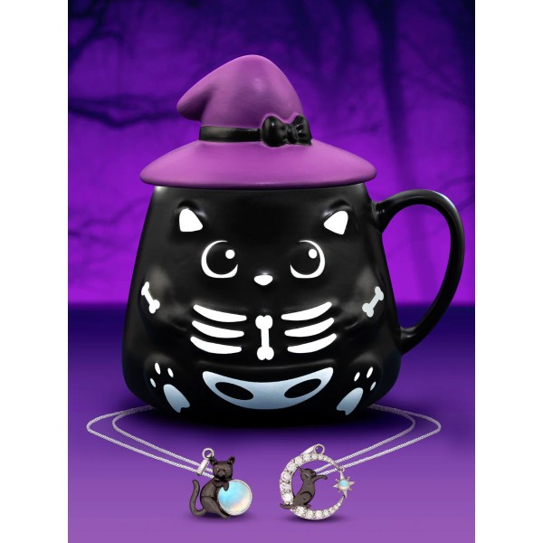 Duftkerze Black Cat Witch Mug (Halskette)