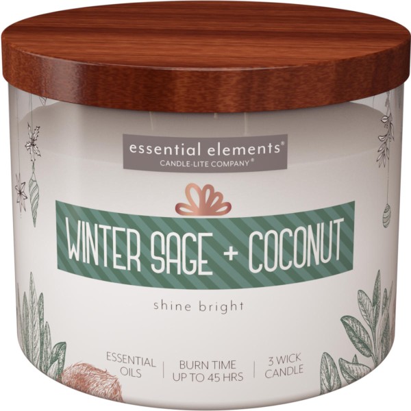 Duftkerze Winter Sage & Coconut - 418g