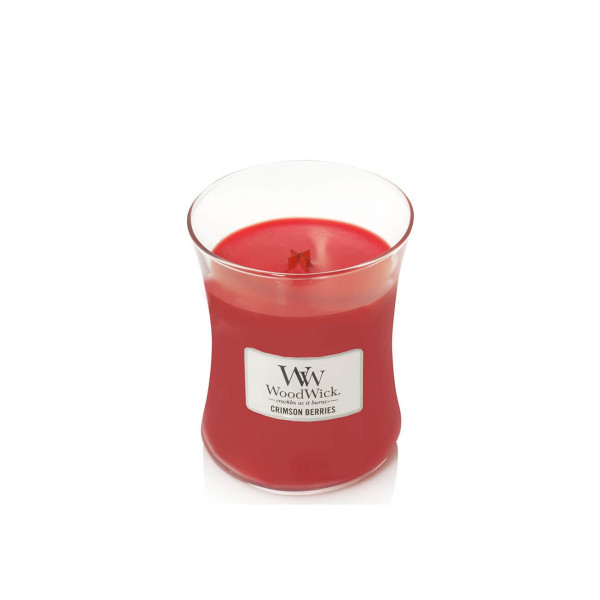 Duftkerze mit Holzdocht Crimson Berries - Hourglass - 275g