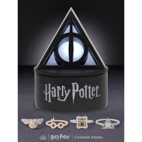 Duftkerze Harry Potter™ Deathly Hallows „Heiligtümer des Todes“ Leuchtkerze (Ring)