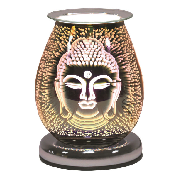 Elektrische Duftlampe Touch 3D Buddha Oval - 16cm