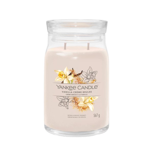 Duftkerze Vanilla Creme Brulee - Signature Large Jar - 567g