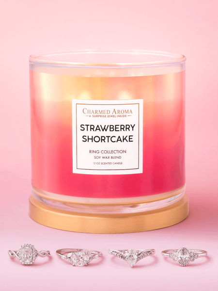 Strawberry Shortcake Kerze (Ring)