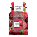 Verpackte Red Raspberry Car Jar Ultimate von Yankee Candle mit Himbeerdesign