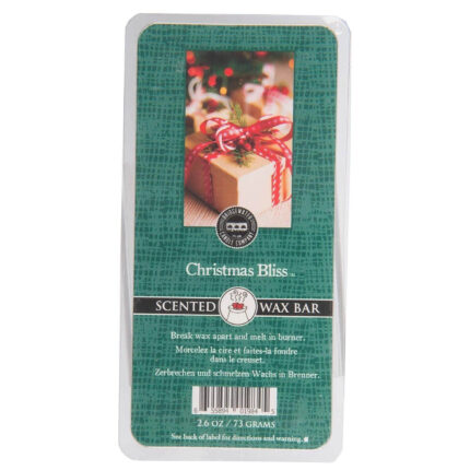Christmas Bliss Wax Bar mit Anleitung und Angabe 73 Gramm