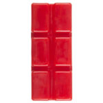 Roter Christmas Bliss Wax Bar mit sechs rechteckigen Teilstücken