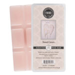 Verpackte Sweet Grace Wax Bar mit rosafarbener Wachstafel von Bridgewater