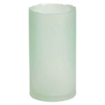 Grüner zylindrischer Jar Holder mit gewelltem Rand