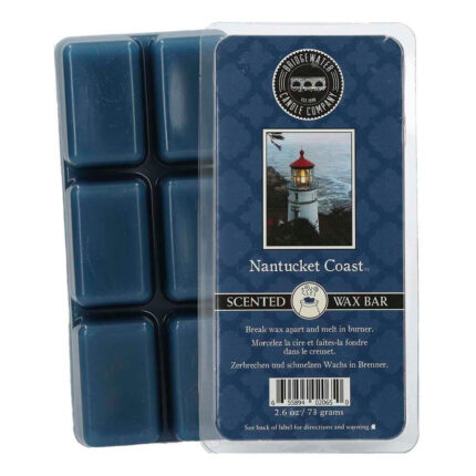 Verpackter Bridgewater Nantucket Coast Scented Wax Bar mit Leuchtturmbild