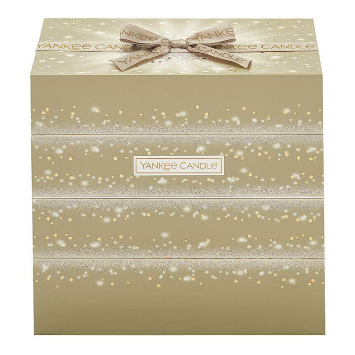 Geschlossener Yankee Candle Adventskalender mit sichtbarem Yankee Candle Logo