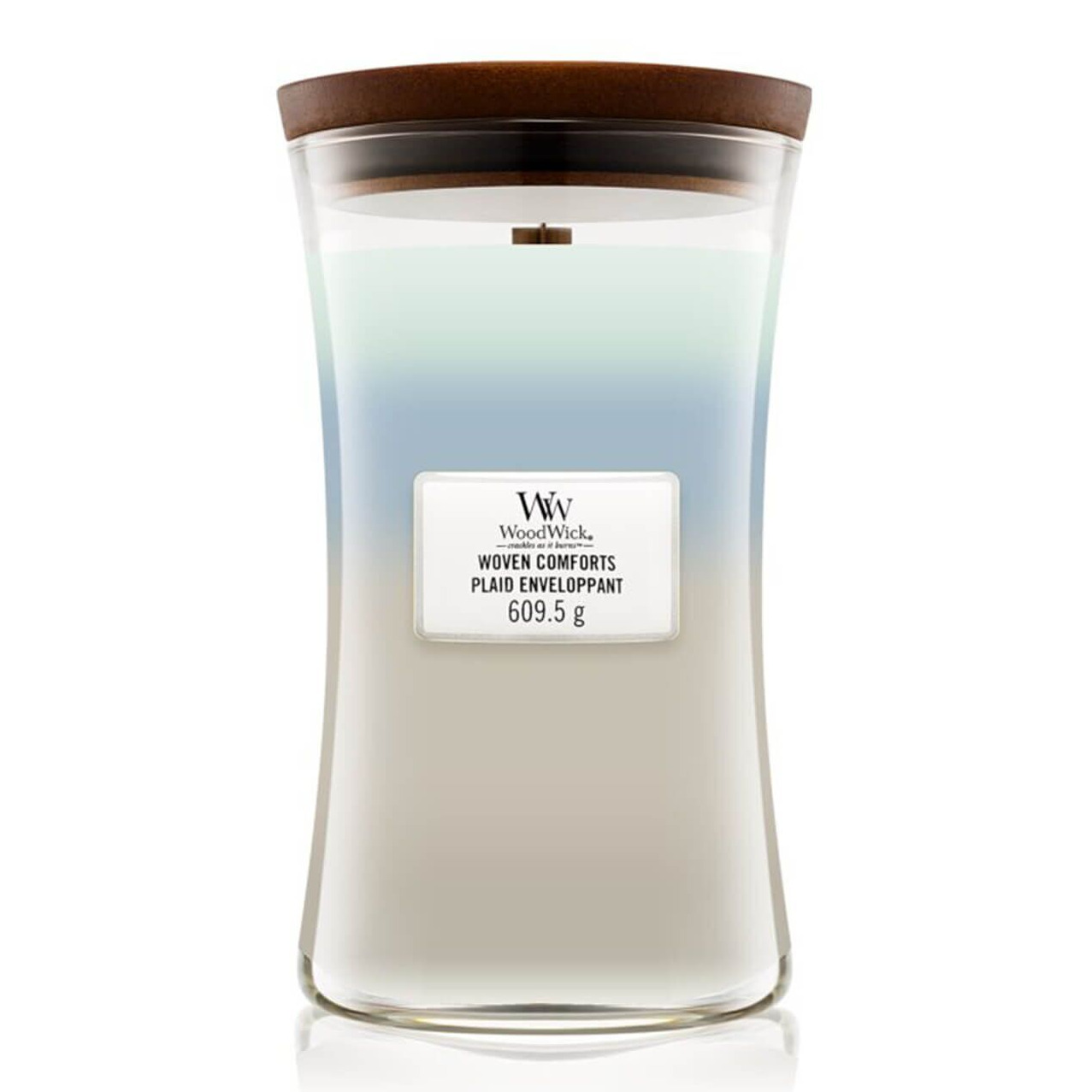 WoodWick Woven Comforts Kerze WoodWick Woven Comforts Kerze im Glas mit Holzdeckel