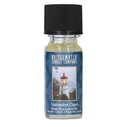 Vorderseite des Bridgewater Nantucket Coast Home Fragrance Oil Fläschchens