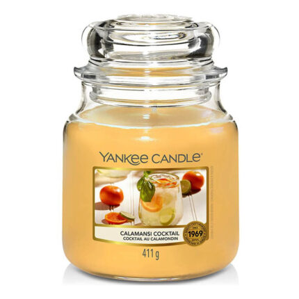 Yankee Candle Calamansi Cocktail Kerze im Glas mit 411 g Inhalt