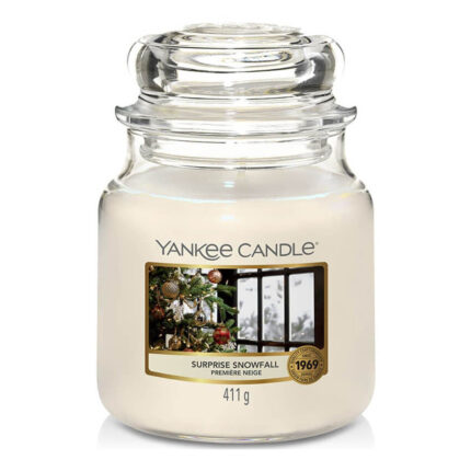 Yankee Candle Surprise Snowfall Duftkerze im Glas, 411 g
