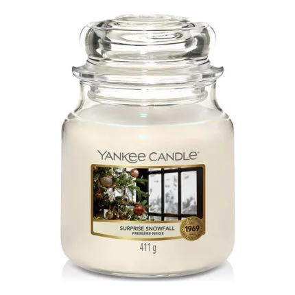 Yankee Candle Surprise Snowfall Duftkerze im Glas, 411 g