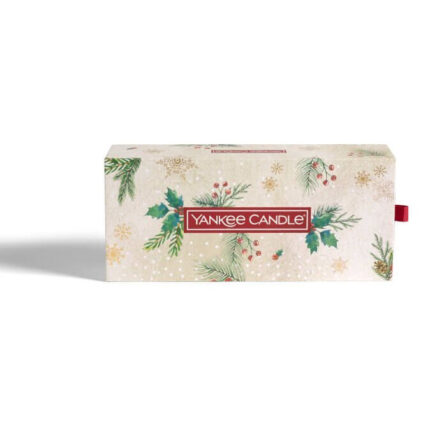Yankee Candle Geschenkset-Verpackung mit winterlichem Motiv