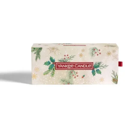 Yankee Candle Geschenkset-Verpackung mit winterlichem Motiv