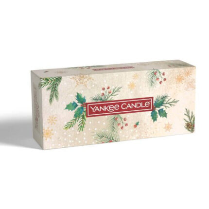 Yankee Candle Geschenkset-Verpackung in schräger Seitenansicht