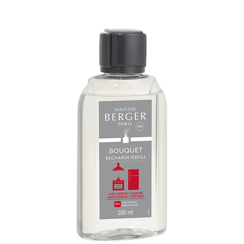 Maison Berger Küchen-Nachfüller 200 ml Maison Berger Paris Küchen-Nachfüller in transparenter Flasche mit grauem Verschluss
