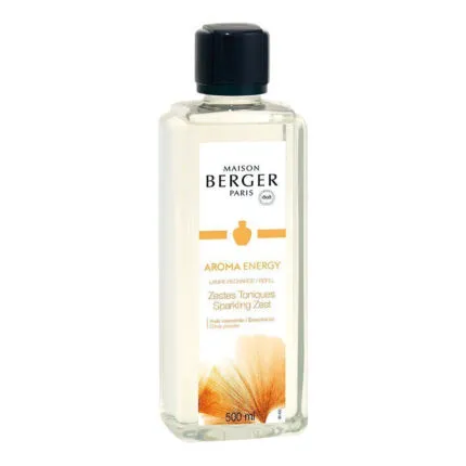 Nahaufnahme des Maison Berger Paris Aroma Energy Nachfüllers 500 ml