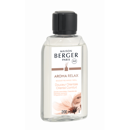 Aroma Relax Nachfüller von Maison Berger Paris mit sichtbarem Etikett