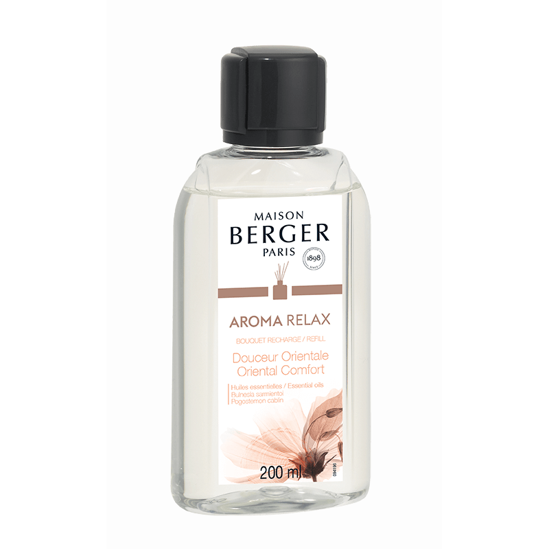 Maison Berger Aroma Relax Refill Aroma Relax Nachfüller von Maison Berger Paris mit sichtbarem Etikett