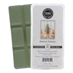 Verpackter Festive Frasier Wax Bar mit sichtbarem grünem Wachsriegel