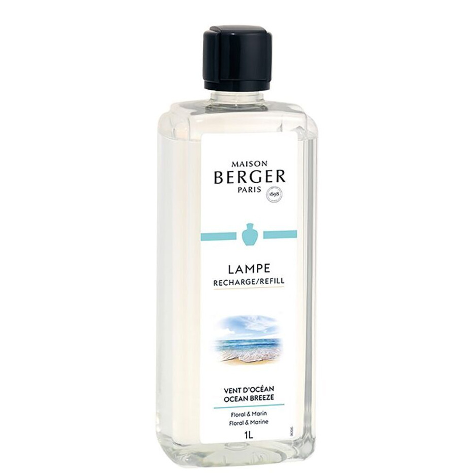 Maison Berger Nachfüllflasche 1 Liter Maison Berger Nachfüllflasche mit Etikett VENT D’OCÉAN und 1L-Angabe