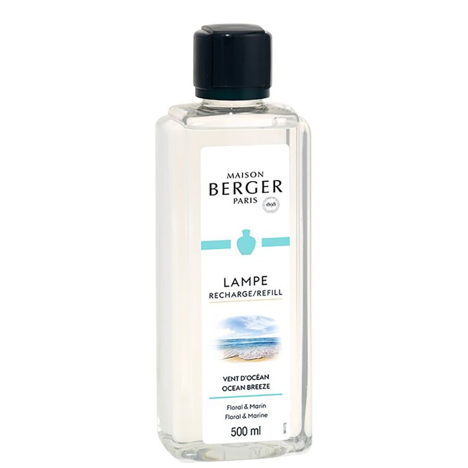 Ocean Breeze Lampen-Nachfüller 500 ml Flasche Maison Berger Paris Lampe Recharge/Refill Ocean Breeze, 500 ml