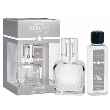 Maison Berger Lampe mit Verpackung und Nachfüllflasche