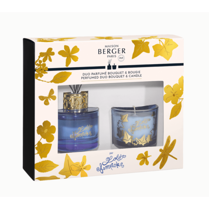 Verpackung mit Diffuser und Duftkerze von Lolita Lempicka