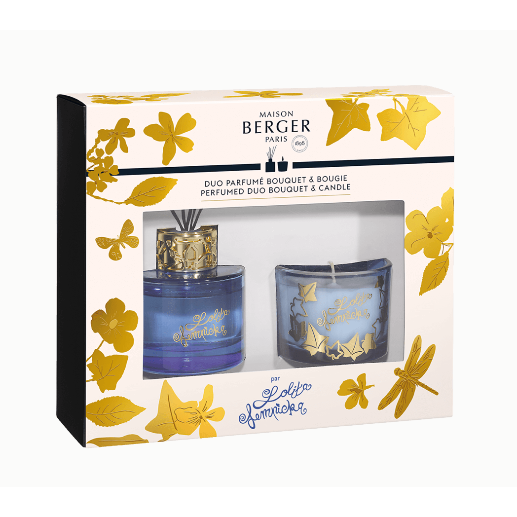 Duftduo in Verpackung Verpackung mit Diffuser und Duftkerze von Lolita Lempicka