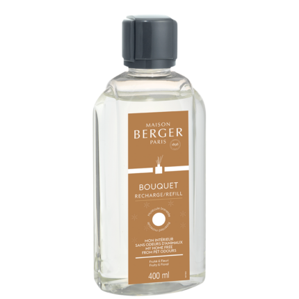 Flakon mit Maison Berger Paris Bouquet Recharge Refill, 400 ml