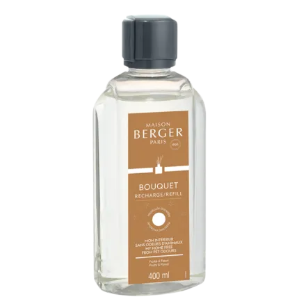 Flakon mit Maison Berger Paris Bouquet Recharge Refill, 400 ml