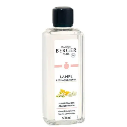 Maison Berger Paris Nachfüller mit Etikett Orangenblüte und Füllmenge 500 ml