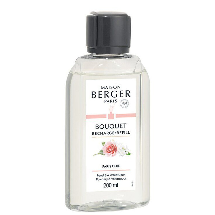 Maison Berger Paris Chic Refill Flasche mit Maison Berger Paris Chic Bouquet Refill und 200 ml Inhalt